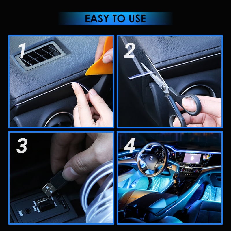 🔥49% OFF🔥 Car Ambient Light Cold Light Lamp Strip