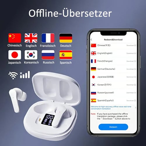 💥 Headphones for simultaneous translation