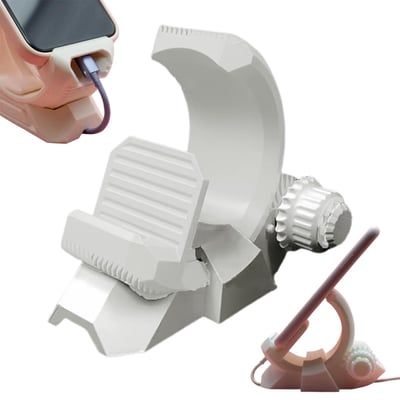 3D Printed Herringbone Gear Phone Stand