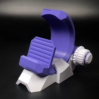 3D Printed Herringbone Gear Phone Stand